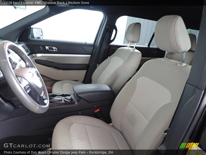 Shadow Black / Medium Stone 2018 Ford Explorer 4WD