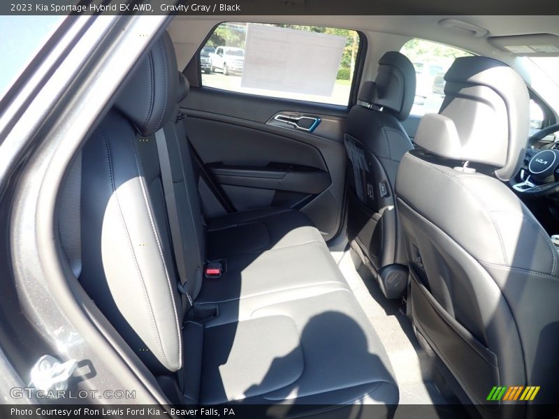 Gravity Gray / Black 2023 Kia Sportage Hybrid EX AWD