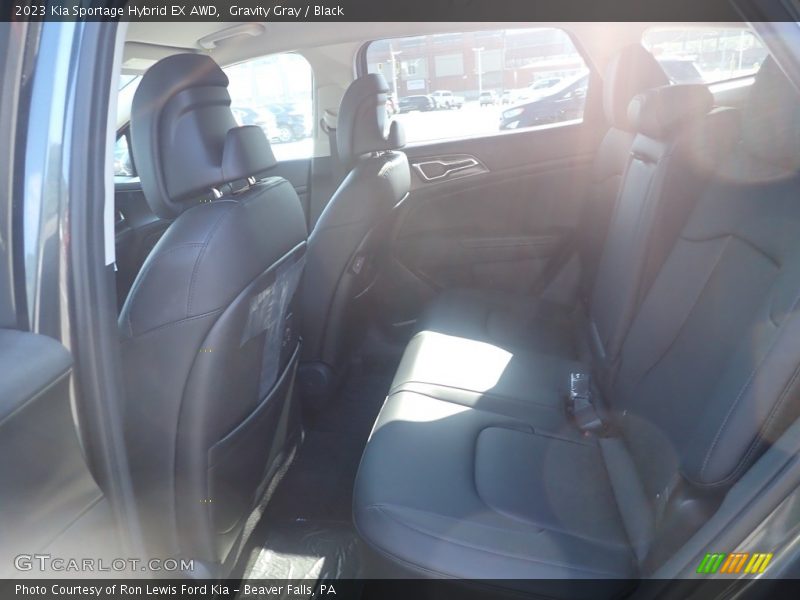 Gravity Gray / Black 2023 Kia Sportage Hybrid EX AWD