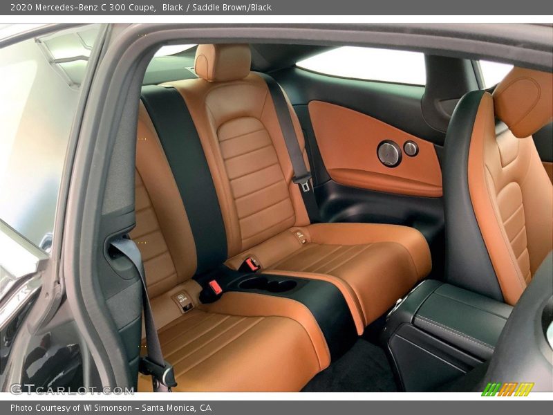 Black / Saddle Brown/Black 2020 Mercedes-Benz C 300 Coupe