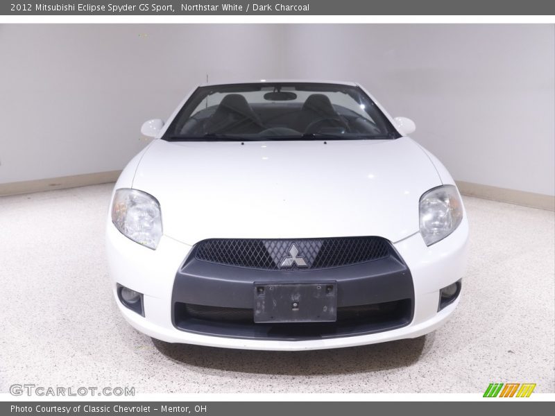 Northstar White / Dark Charcoal 2012 Mitsubishi Eclipse Spyder GS Sport