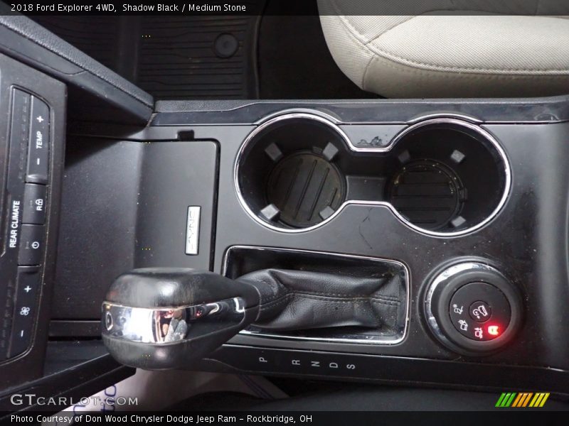 Shadow Black / Medium Stone 2018 Ford Explorer 4WD