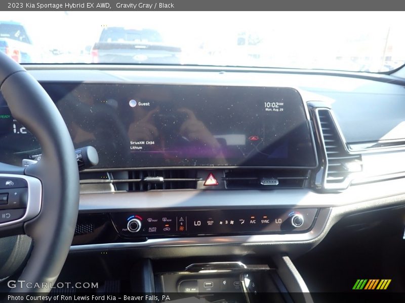Gravity Gray / Black 2023 Kia Sportage Hybrid EX AWD