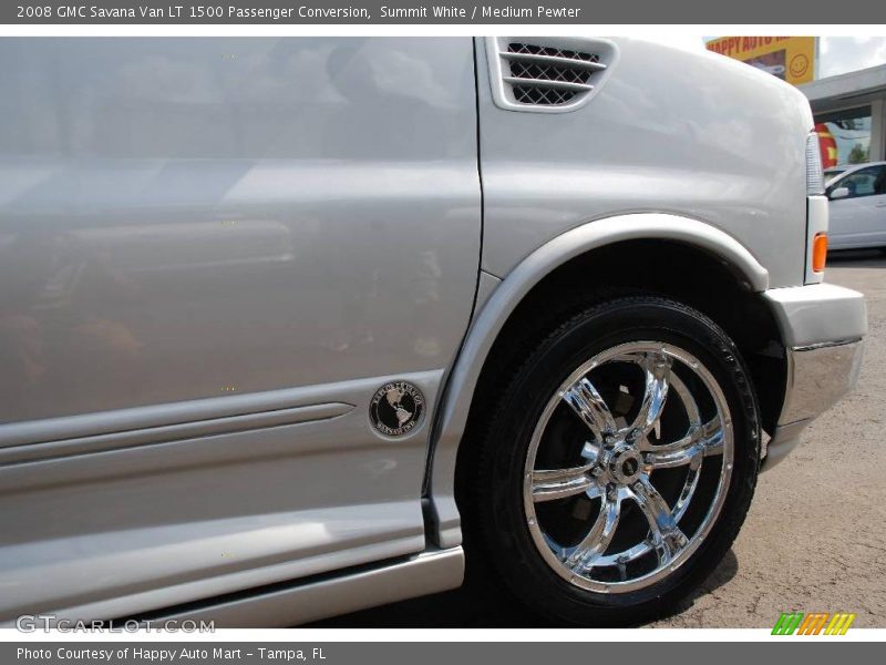 Summit White / Medium Pewter 2008 GMC Savana Van LT 1500 Passenger Conversion