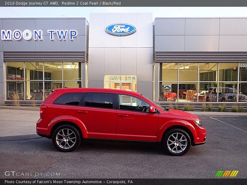Redline 2 Coat Pearl / Black/Red 2019 Dodge Journey GT AWD