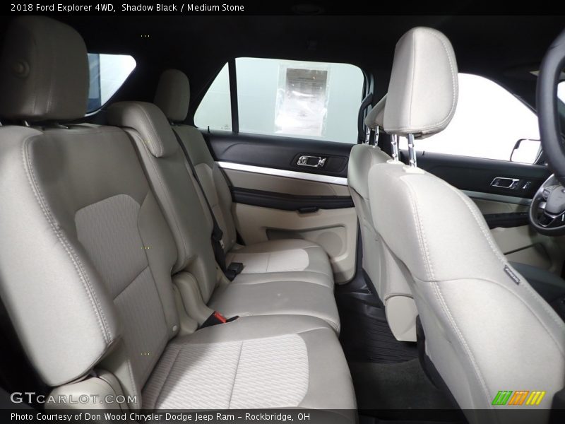 Shadow Black / Medium Stone 2018 Ford Explorer 4WD