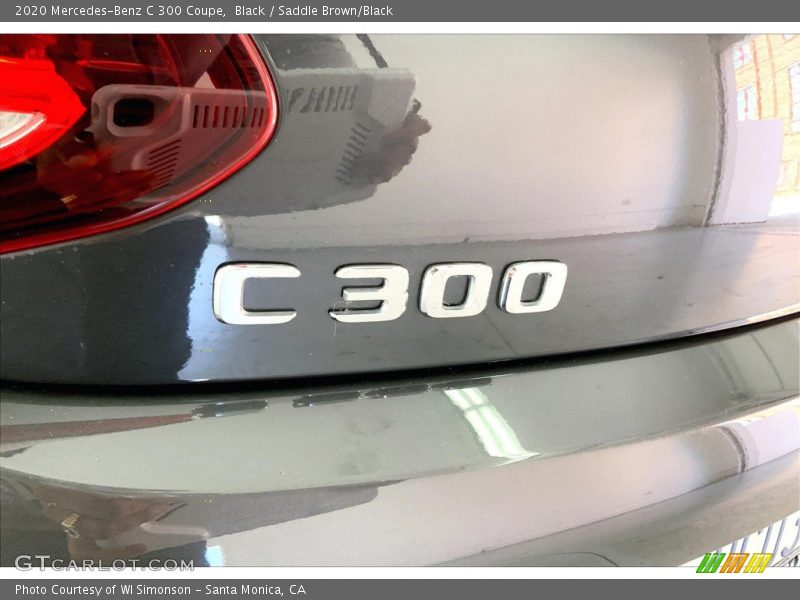 Black / Saddle Brown/Black 2020 Mercedes-Benz C 300 Coupe