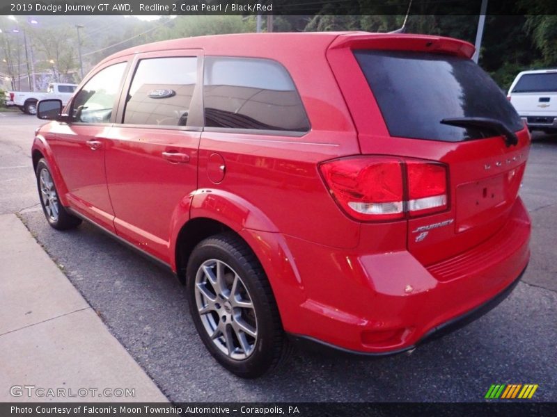 Redline 2 Coat Pearl / Black/Red 2019 Dodge Journey GT AWD