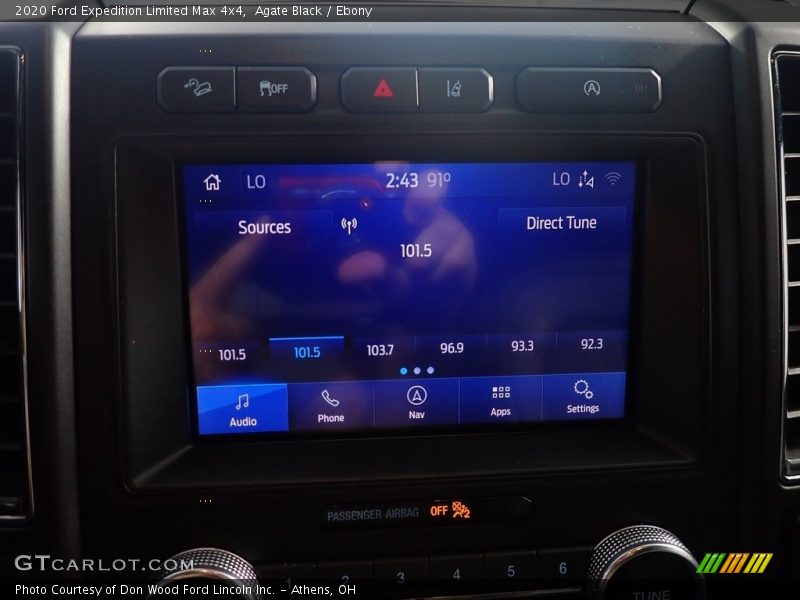 Agate Black / Ebony 2020 Ford Expedition Limited Max 4x4