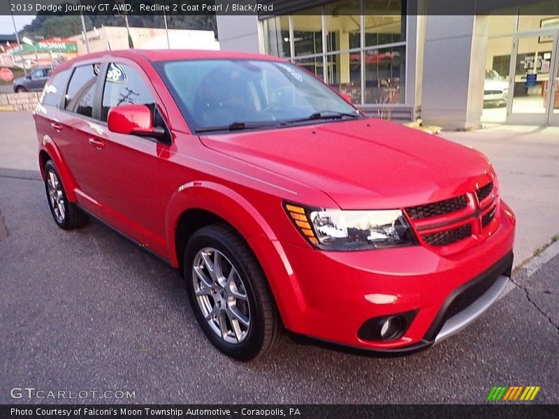 Redline 2 Coat Pearl / Black/Red 2019 Dodge Journey GT AWD