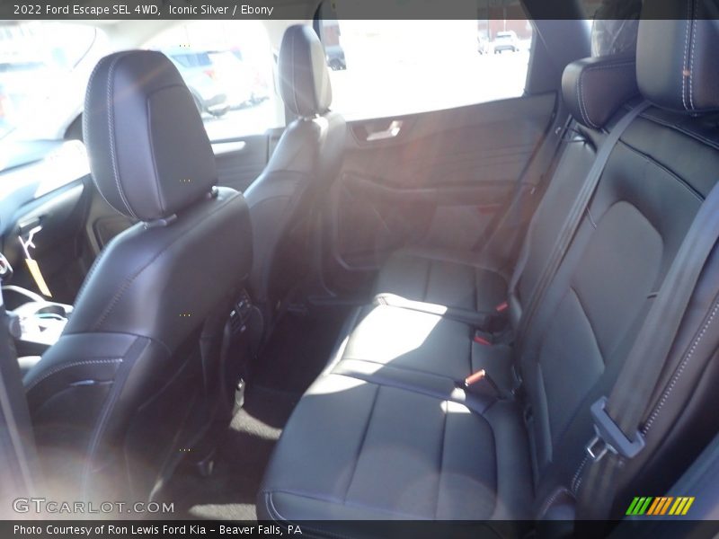 Iconic Silver / Ebony 2022 Ford Escape SEL 4WD