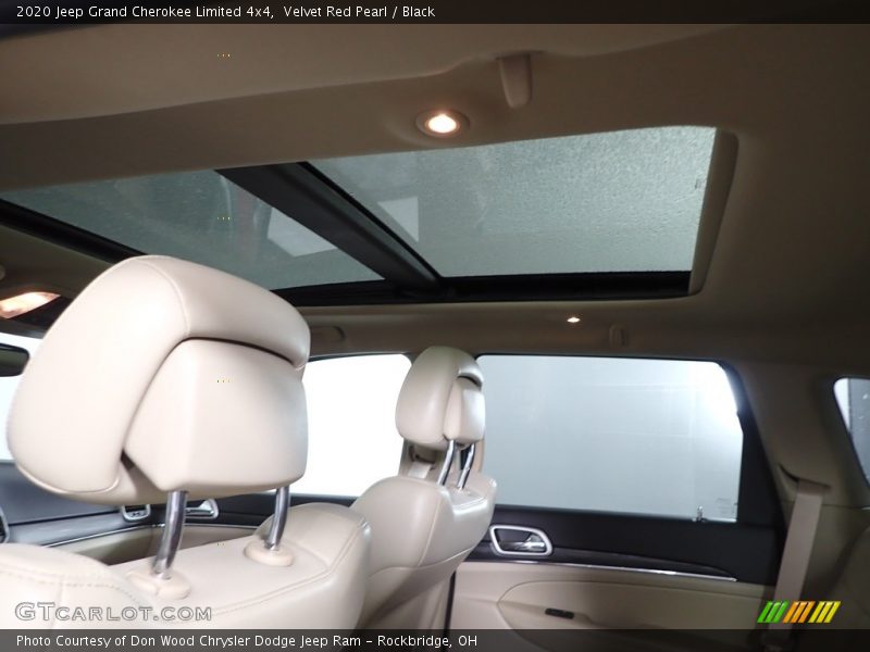 Velvet Red Pearl / Black 2020 Jeep Grand Cherokee Limited 4x4