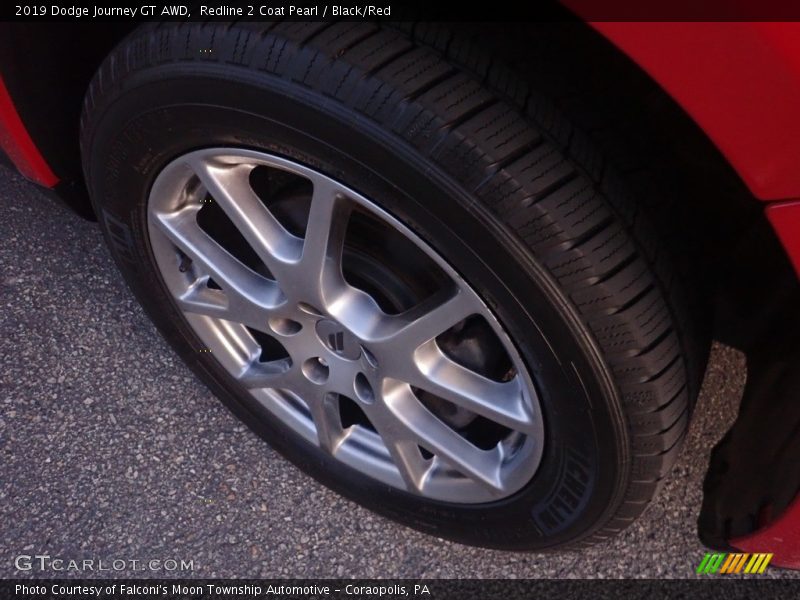 Redline 2 Coat Pearl / Black/Red 2019 Dodge Journey GT AWD