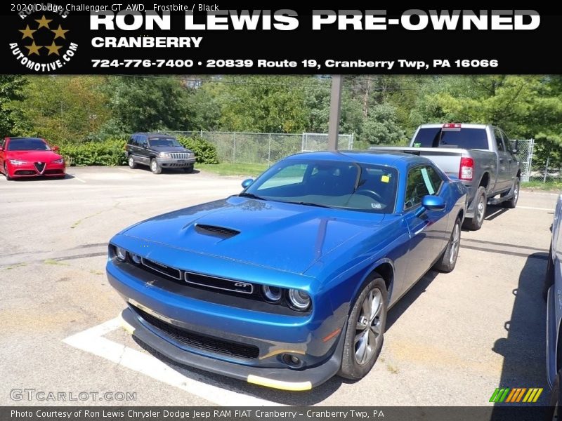 Frostbite / Black 2020 Dodge Challenger GT AWD