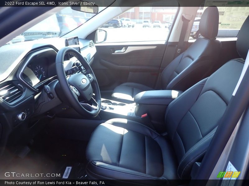 Front Seat of 2022 Escape SEL 4WD