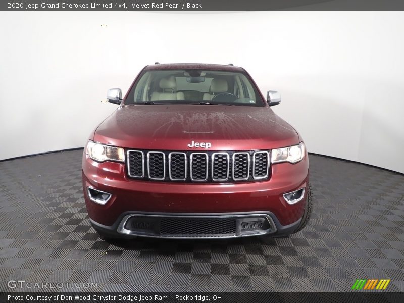 Velvet Red Pearl / Black 2020 Jeep Grand Cherokee Limited 4x4
