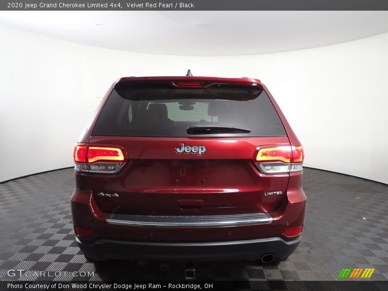 Velvet Red Pearl / Black 2020 Jeep Grand Cherokee Limited 4x4