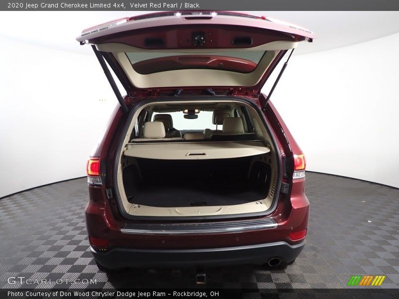 Velvet Red Pearl / Black 2020 Jeep Grand Cherokee Limited 4x4