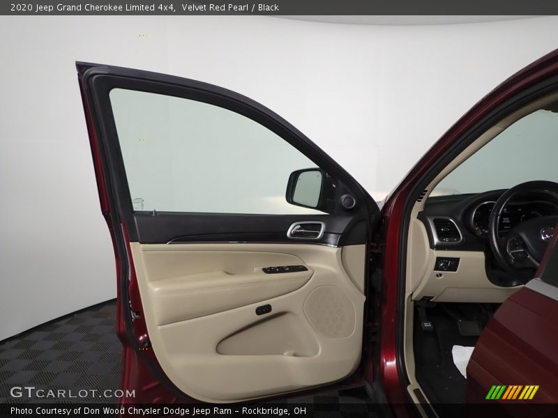 Velvet Red Pearl / Black 2020 Jeep Grand Cherokee Limited 4x4