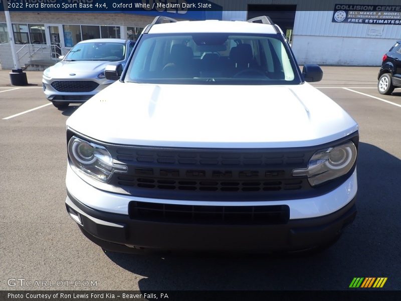 Oxford White / Medium Dark Slate 2022 Ford Bronco Sport Base 4x4