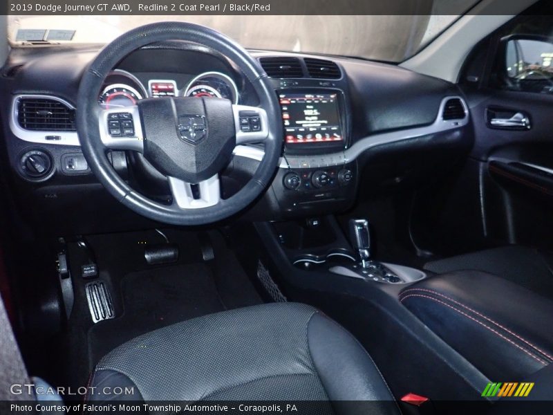 Redline 2 Coat Pearl / Black/Red 2019 Dodge Journey GT AWD