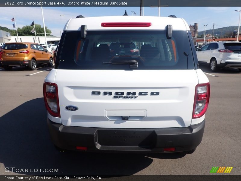 Oxford White / Medium Dark Slate 2022 Ford Bronco Sport Base 4x4