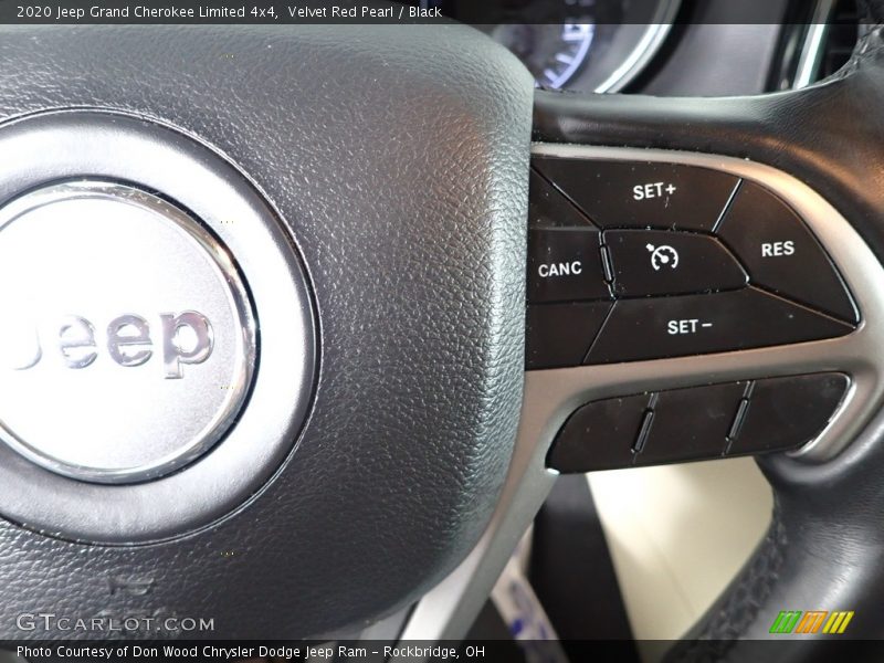 Velvet Red Pearl / Black 2020 Jeep Grand Cherokee Limited 4x4