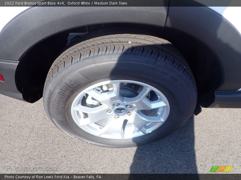 Oxford White / Medium Dark Slate 2022 Ford Bronco Sport Base 4x4