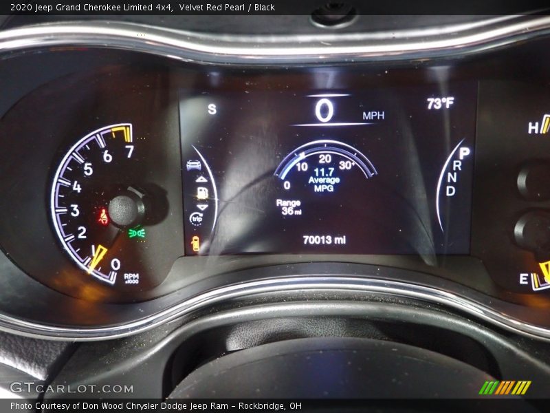 Velvet Red Pearl / Black 2020 Jeep Grand Cherokee Limited 4x4