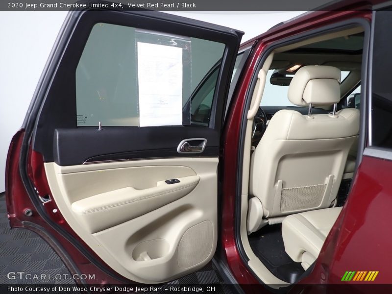 Velvet Red Pearl / Black 2020 Jeep Grand Cherokee Limited 4x4