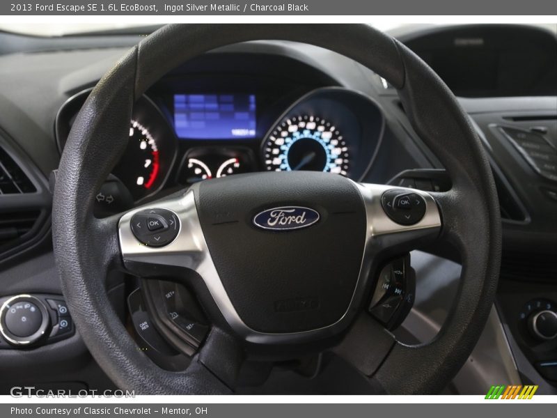 Ingot Silver Metallic / Charcoal Black 2013 Ford Escape SE 1.6L EcoBoost