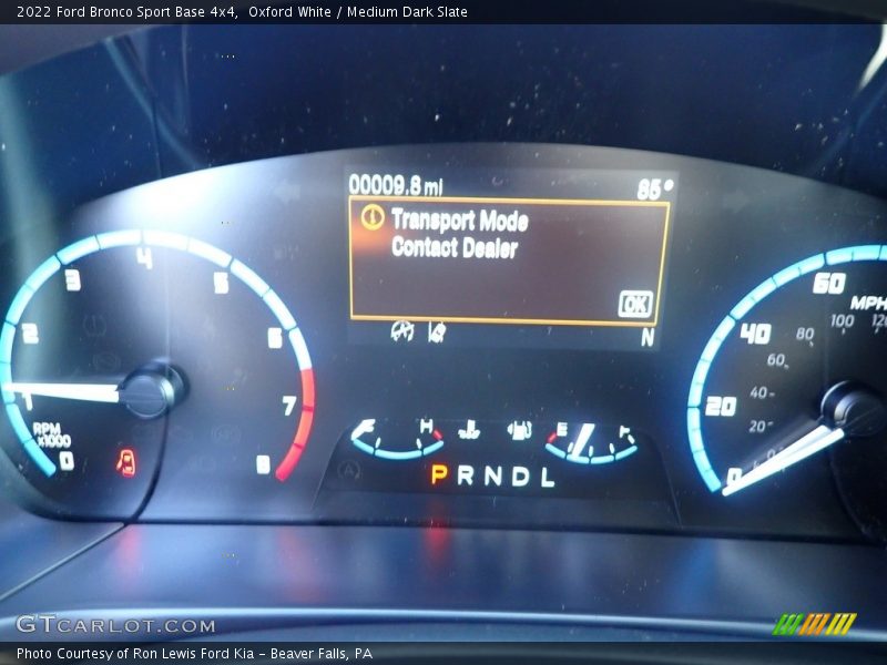 Oxford White / Medium Dark Slate 2022 Ford Bronco Sport Base 4x4