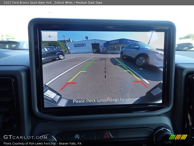 Oxford White / Medium Dark Slate 2022 Ford Bronco Sport Base 4x4