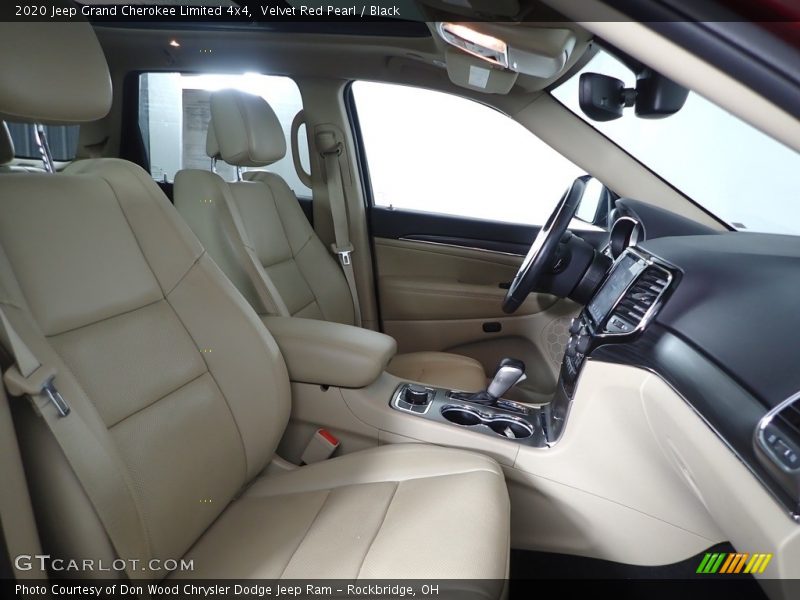 Velvet Red Pearl / Black 2020 Jeep Grand Cherokee Limited 4x4