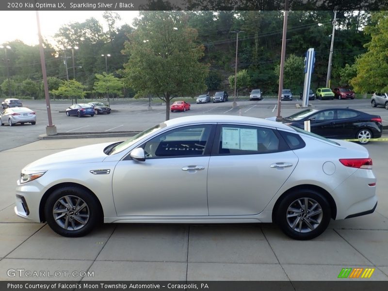 Sparkling Silver / Black 2020 Kia Optima LX
