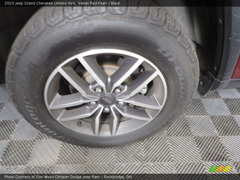 Velvet Red Pearl / Black 2020 Jeep Grand Cherokee Limited 4x4