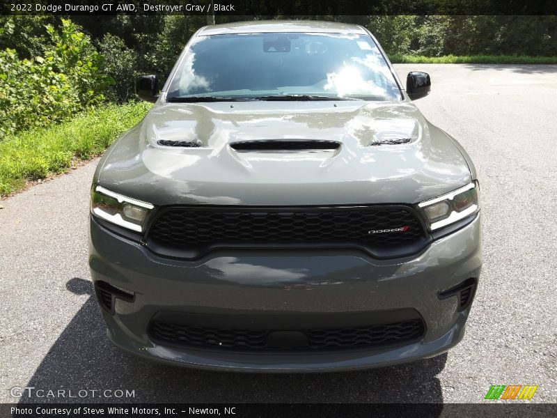 Destroyer Gray / Black 2022 Dodge Durango GT AWD