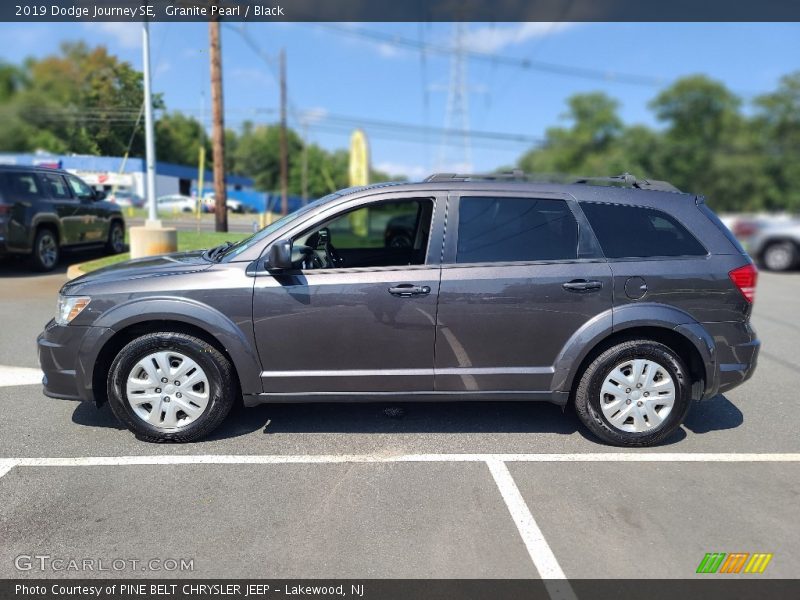 Granite Pearl / Black 2019 Dodge Journey SE