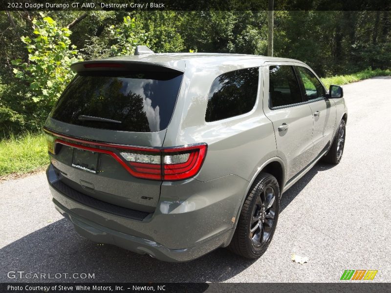 Destroyer Gray / Black 2022 Dodge Durango GT AWD