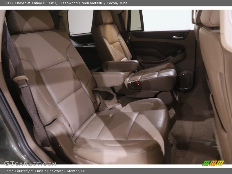 Deepwood Green Metallic / Cocoa/Dune 2019 Chevrolet Tahoe LT 4WD