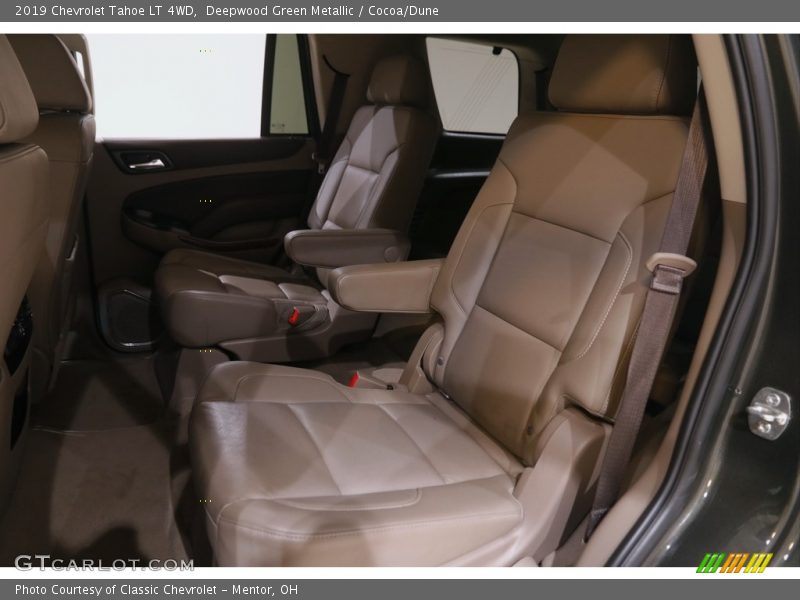 Deepwood Green Metallic / Cocoa/Dune 2019 Chevrolet Tahoe LT 4WD