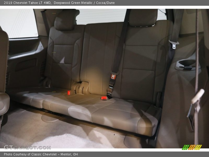 Deepwood Green Metallic / Cocoa/Dune 2019 Chevrolet Tahoe LT 4WD