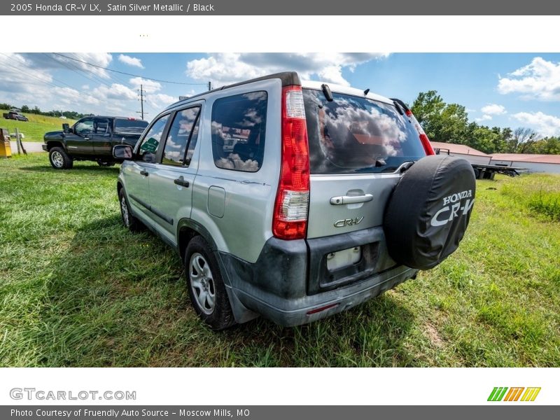 Satin Silver Metallic / Black 2005 Honda CR-V LX