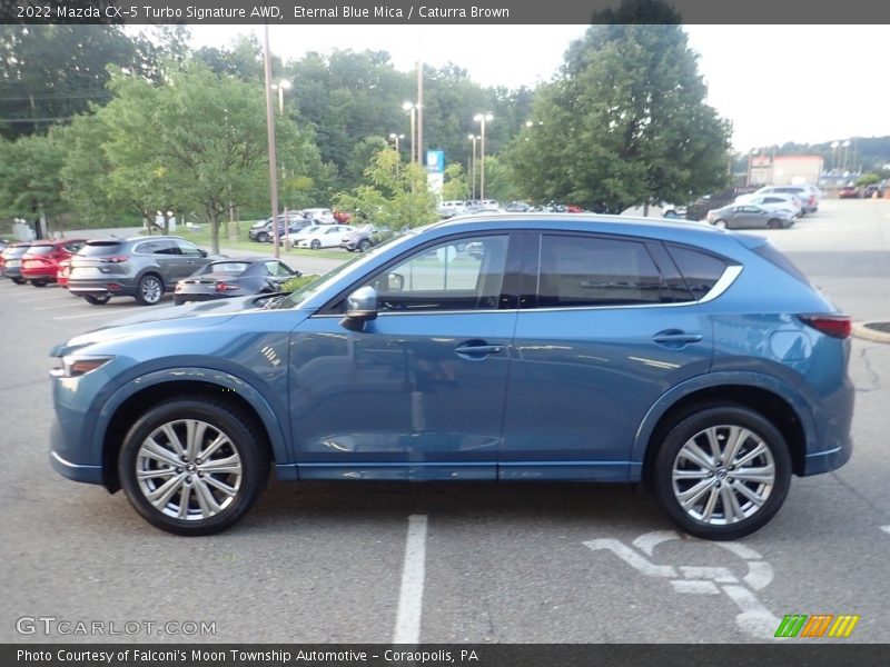  2022 CX-5 Turbo Signature AWD Eternal Blue Mica