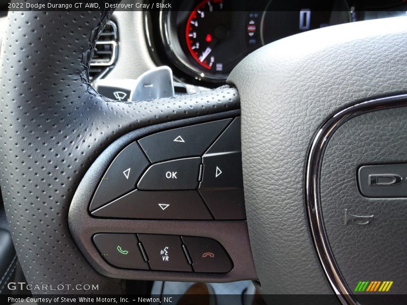Destroyer Gray / Black 2022 Dodge Durango GT AWD