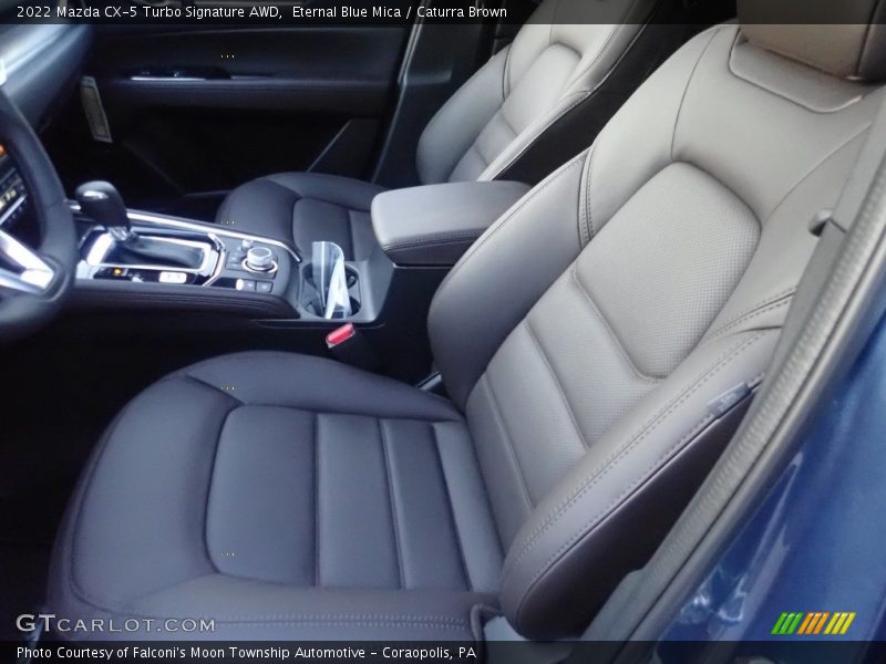 Front Seat of 2022 CX-5 Turbo Signature AWD
