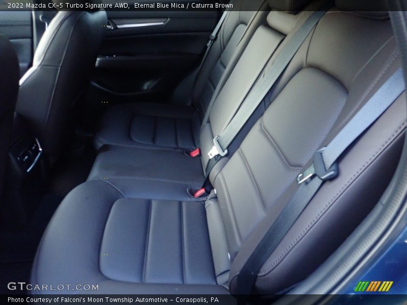Rear Seat of 2022 CX-5 Turbo Signature AWD