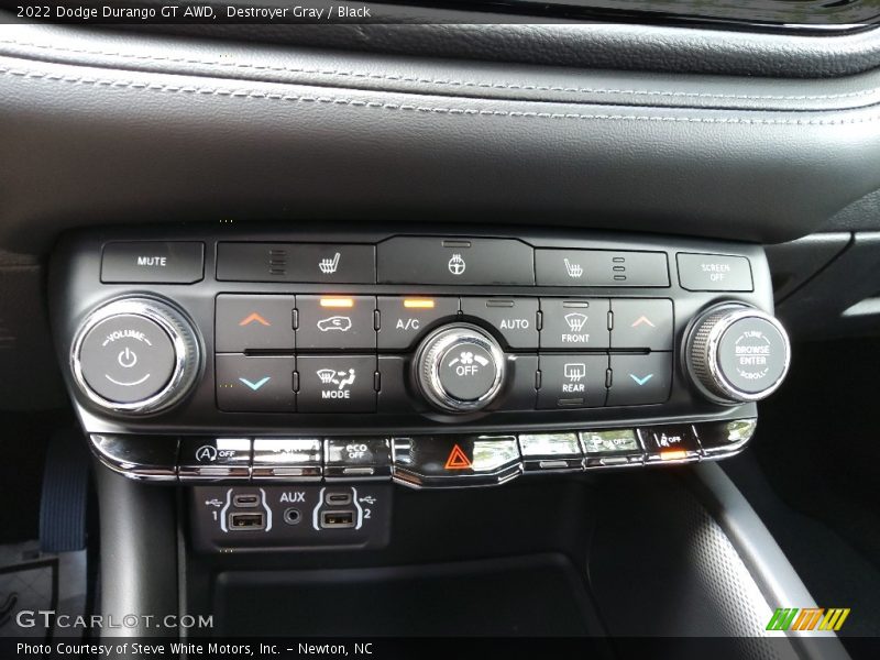 Destroyer Gray / Black 2022 Dodge Durango GT AWD