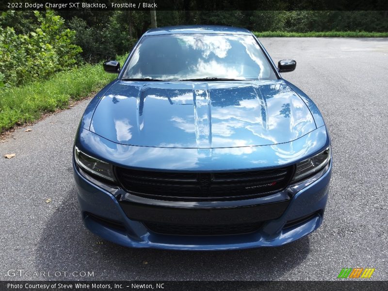 Frostbite / Black 2022 Dodge Charger SXT Blacktop
