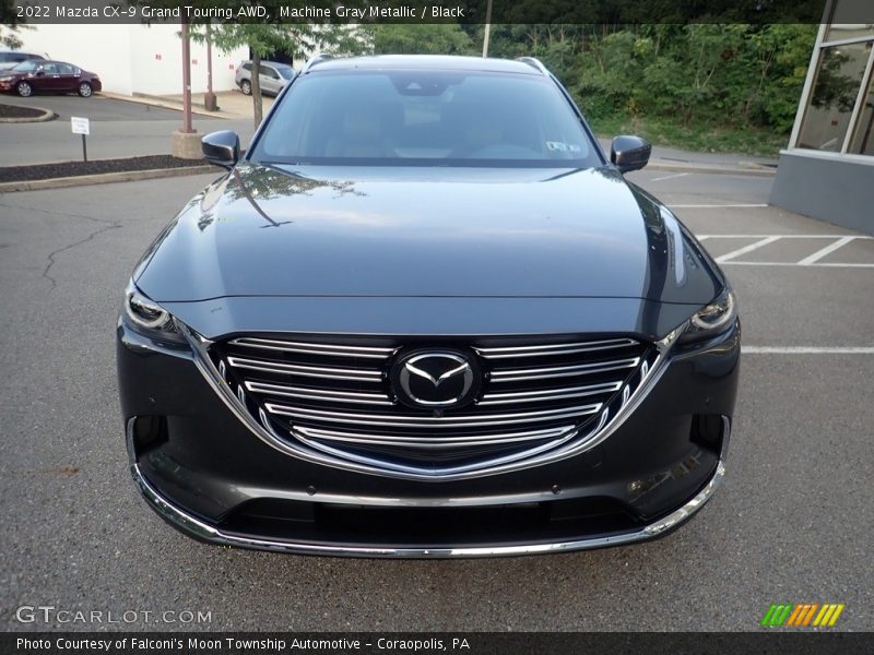 Machine Gray Metallic / Black 2022 Mazda CX-9 Grand Touring AWD